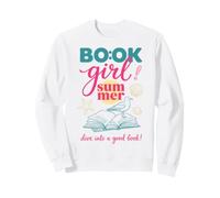 Book Girl Summer Beach Reads Bookish Reader Book Lover Felpa