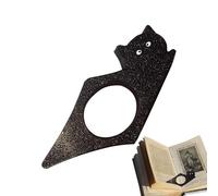 Book Holder Thumb, Cat Design Thumb Book Holder Bookmark, 2.76 inches Portable Reading Page Holders Tool, Cute Office Desk Accessories, for Kids Family Friends Home Reading Study