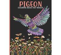 Book House Pigeon Coloring Book For Adults (Tascabile)