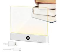 Book Light, ABS Clip On Book Light | 3-Modes LED Books Lamp | 18.5x15.3x2.2cm Cordless Long-Lasting Night Reading Books Lights For Bedroom Reading Office Dormitory College Library Work Camping Travel