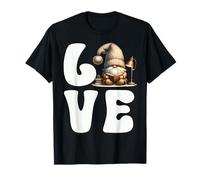 Book Lover GNOME Graphic for Women And Men Who Love Reading Maglietta