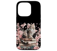 Book Lover Graphic For Cat Mom And People Who Love Cats Custodia per iPhone 14 Pro