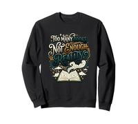 Book Lover Reader Troppi Libri Che leggono Felpa