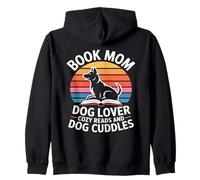 Book Mom Dog Lover Letture Accoglienti E Coccole per Cani Felpa con Cappuccio