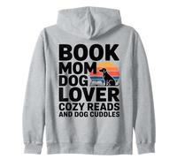 Book Mom Dog Lover Letture Accoglienti E Coccole per Cani Felpa con Cappuccio