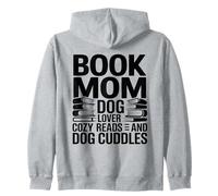 Book Mom Dog Lover Letture Accoglienti E Coccole per Cani Felpa con Cappuccio