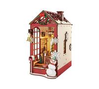 BOOK NOOK Christmas Indoor Scene ROLIFE kit creativo di autoassemblaggio - NUOVO