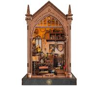 Book Nook - DIY Miniature House, Booknook con decorazione per libreria, modellismo da costruire per adulti - Magic Abode