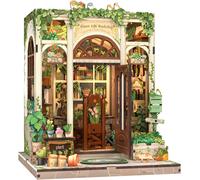 Book Nook Kit - Kit Casa Delle Bambole in Miniatura Diy, Puzzle 3D in Legno per