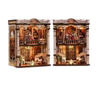 Book Nook Kit per Adulti, Casa Bambole In Miniatura, Puzzle In Legno 3D