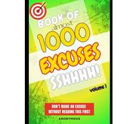 Book of almost 1000 Excuses