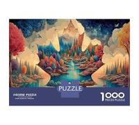 Book of Autumn Puzzle Impossible 1000Pcs Decorazione Per La Casa. Giochi Rilassamento E Intelligence Per Adulti E Ragazzi Da 14 Anni 38x26cm/1000pcs