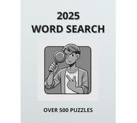 Book of Large Print Word Search Puzzles: 500 Words with Solutions (For Adults, Seniors, and Teens)