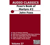 Book of Martyrs Vol 2 - 15 Cd Unabridged Audio Set - John Foxe