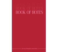 Book of Notes | Lined Journal for Note-taking | 140 lined pages | A5 Notebook