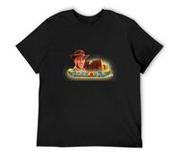 Book of Ra T-Shirt Man's Fashion Cotton Black Clothes L