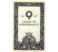 Book of Remembrance 1914-1918 (Tascabile)