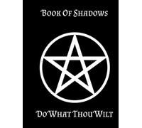 Book Of Shadows | Empty Grimoire | Wiccan Journal | Spell Book: 400 pg. Ruled Spell book for Personal Witchcraft