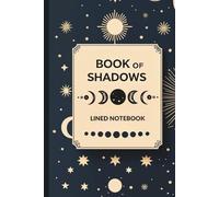 Book of Shadows: Wiccan Notebook With Blank Line Pages - Perfect Halloween Gift for Women, Girls and Magic!