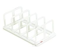Book Organiser - Book Organiser For Desk | File Organiser Rack | Book Rack Stationery Organiser Detachable Desktop File Organizer For Efficient Storage Desktop Book Organizer For Home Office & Study