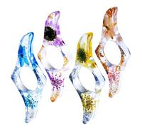 Book Page Holder, Handmade Thumb Ring Holder, Floreal Thumb Bookmark, Book Page Weight Holder, Portable Reading Page Holder, Thumb Ring Bookmark, Floreal Book Page Holder, Reading Accessories for