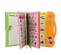 Book per Bambini, Macchina per la Lettura per Bambini, Libro di Testo in Odore, Vivace per a Casa (Orange)