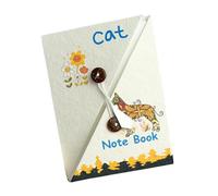 Book per il programma del taccuino per per donne che scrivono articoli da regalo per ufficio portatili compatti notevoli regali del libro, Gatto