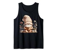 Book Reading GNOME Grandpa for Women Men And Garden Lover Canotta