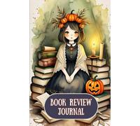 Book Review Journal: A Cozy Halloween-Themed Reading Log for Book Lovers