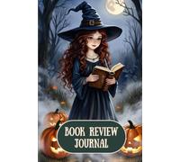 Book Review Journal: A Cozy Halloween-Themed Reading Log for Book Lovers