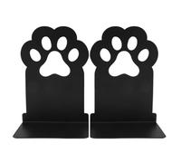 Book Shelf Holder, 2 pezzi Charm, Iron Cat Paw, Modern Decorative, for Bedroom Nursery School Classroom Student Teacher Bookworm Birthday Party Favors Desk Organization Home Office