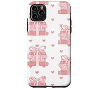 Book Stack Coquette Pink Bows Bookish Girl Aesthetic Custodia per iPhone 11 Pro Max