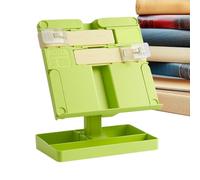 Book Stand For Desk | Adjustable Foldable Reading Riser Organizer | Textbook Holder For Desk School Office Library Home Kitchen Classroom
