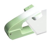 Book Stapler - 11,5 Cm Max Astaupler Sacrificio Piatto And Swing Arm Design | Abs Bookbinding Stapler Compatibile Con 25 Fogli | Coux Sella Multi-Angolo | Sala, Scuola, Ufficio