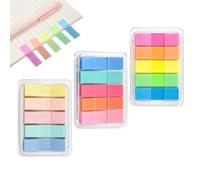 Book Tabs, Transparent Writable Index, Repositionable Utility with Sturdy Layer, Waterproof Annotation with Refined Texture, 1.77 * 0.47in Stationery Category, Sticky Markers for Planner School