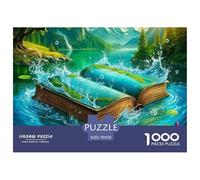 Book World 1000 Pezzi Puzzle Fantasy Per Adulti E Ragazzi/Bambini Qualità Premium Multicolore Sfida Mentale Relax 70x50cm/1000pcs