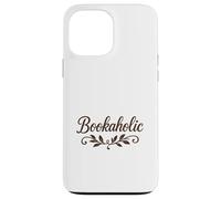 Bookaholic Carino Script Font Reading Lover Bookworm Regalo Custodia per iPhone 13 Pro Max