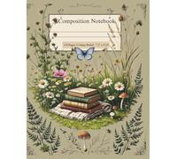 Booked & Busy: Cozy Book Lover Notebook for Readers, Journaling, and TBR Tracking/ A College Ruled Reading Journal for Bookworms, Avid Readers, and Cozy Story Enthusiasts