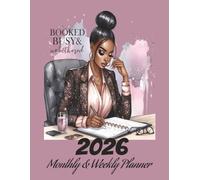 Booked, Busy & Unbothered: 2026 Planner (8.5 x 11) - Large Monthly & Weekly Calendar for Women