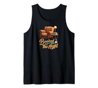 Booked for the Night Reading Cozy Book Lover Gift Canotta