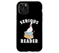 bookish club Silly Serious, lettore di libri divertente regalo di lettura Custodia per iPhone 11 Pro