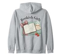 Bookish Girly Accogliente Tea da Lettura Cottagecore Vibes Felpa con Cappuccio