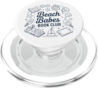 Bookish Reading Beach Babes Book Club PopSockets PopGrip per MagSafe