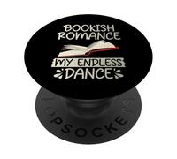 Bookish Romance il mio infinito Romanzo Romanzo Romanzo PopSockets PopGrip Adesivo