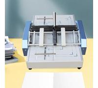 Booklet Maker A3 - Macchina per piegare e rilegare la carta, attrezzatura per la stampa di fabbriche e scuole, cartella automatica per opuscoli per un'elaborazione efficiente dei documenti