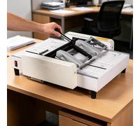 Booklet Maker, rilegatrice pieghevole A3, cucitrice per carta per scuole e uffici, 200-300 libri/ora, soluzione efficiente per la finitura dei documenti