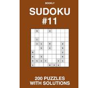Bookly Sudoku #11: 200 different sudokus from bookly