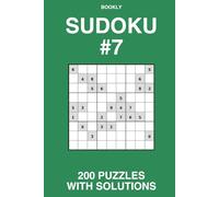 Bookly Sudoku #7: 200 different sudokus from bookly