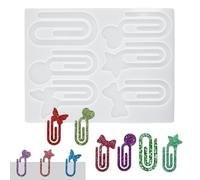 Bookmark Molds for Resin Casting - Silicone Bookmark Molds | Easy Release Paper Clip Bookmarks Maker | for Men Women Teachers Kids Girls Boys Students Teens Adults
