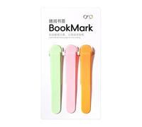 Bookmark - Silicone Bookmark | Book Marker | Page Clip Bookmark, 3X Page Clips For Journaling, Female Book Reading Smart Bookmarks, Bookmark That Follows Your Page, Silicone Bookmark Stays In Place